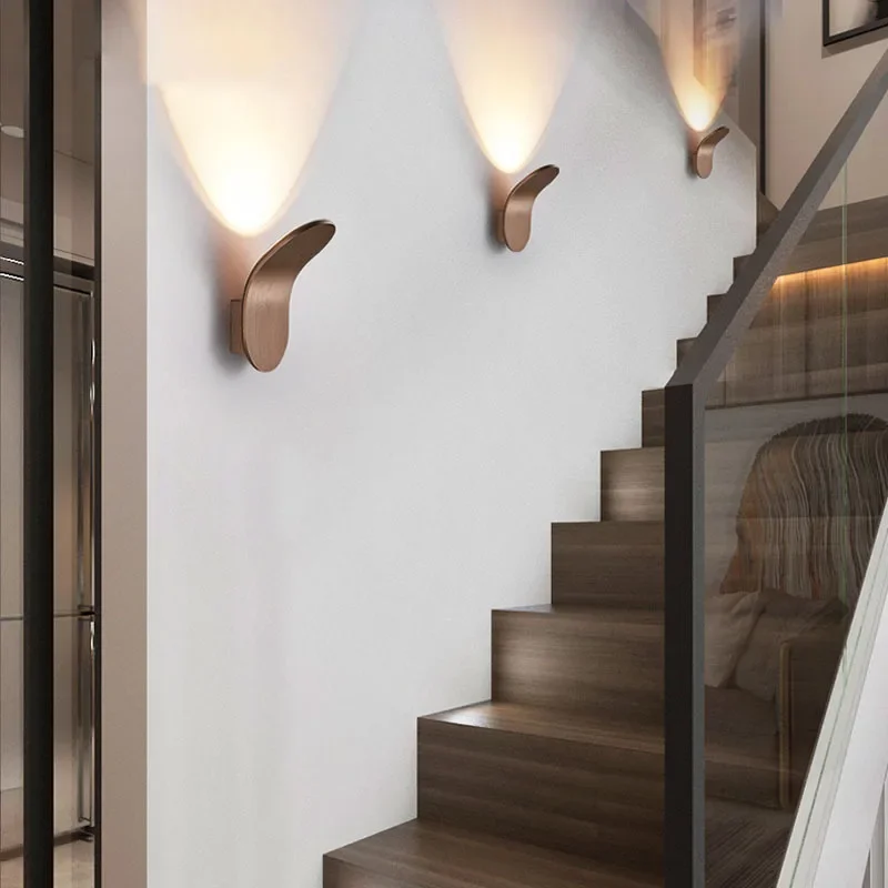 Modern LED Wall Lamp For Bedroom Bedside Aisle Living Room Staircase Wall Light Sconces Indoor Home Decor Light Fixture Luster