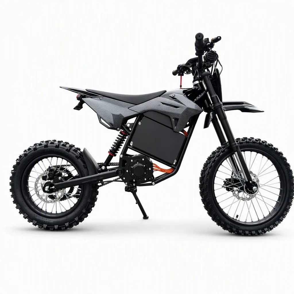 F18 Erwachsenen-E-Dirtbike Offroad Großhandel OEM-Fabrik 6000W 60V LCD NFC Mittelmotor-Motorrad
