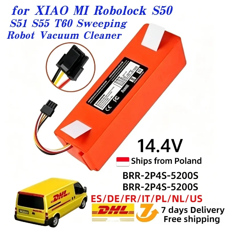 Hochleistungs-Akku 6500mAh BRR-2P4S-5200S, große Kapazität & konstante Leistungsabgabe, fortschrittlicher mehrschichtiger Sicherheitsschutzschaltkreis, lange Lebensdauer, Ersatz-Zubehör für Xiaomi