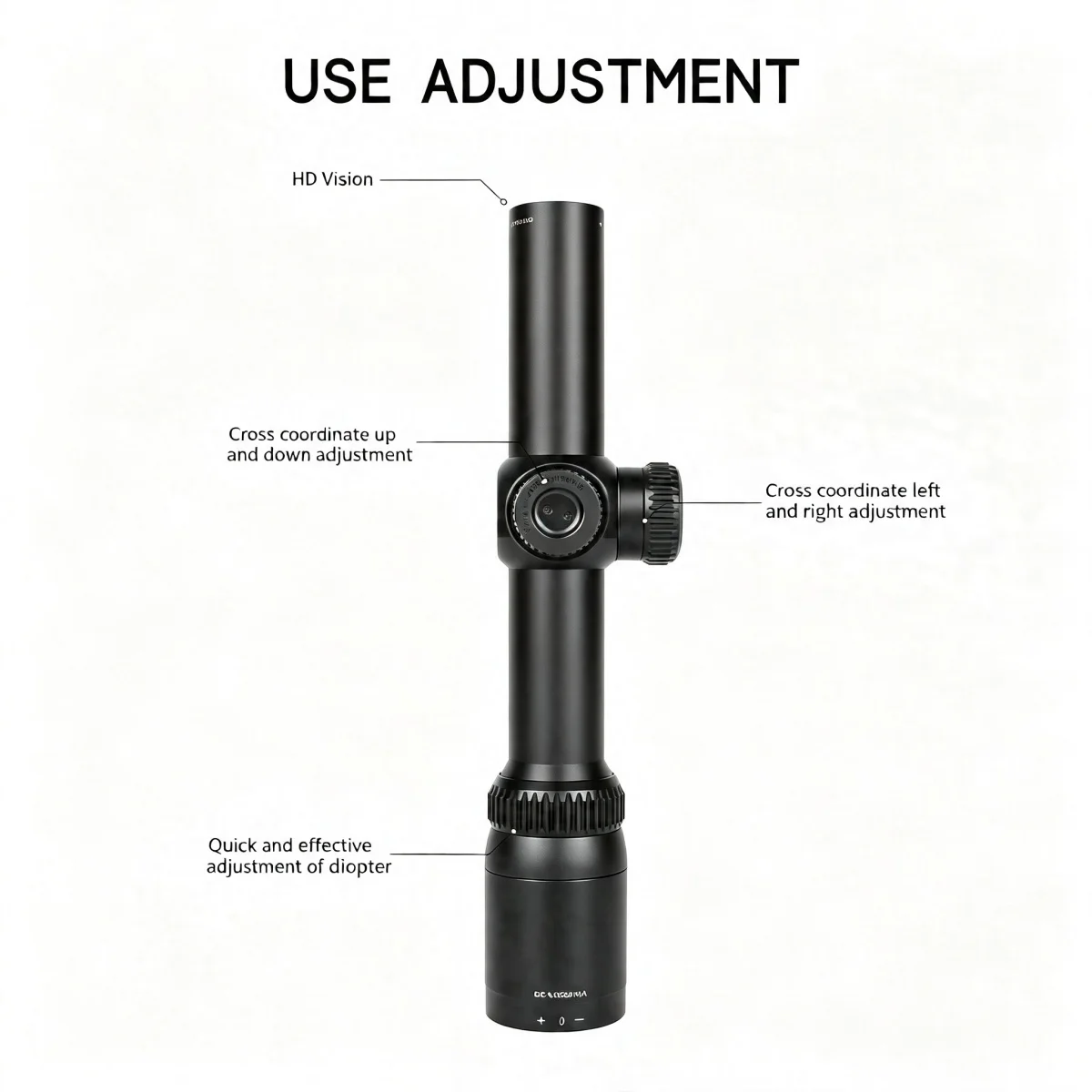 Tactical T-EAGLE 2.5X20 WA Crosshair Reticle Optics Compact RiflesScope Outdoor Sport Hunting Shooting Fits 11mm/20mm Rail Mount