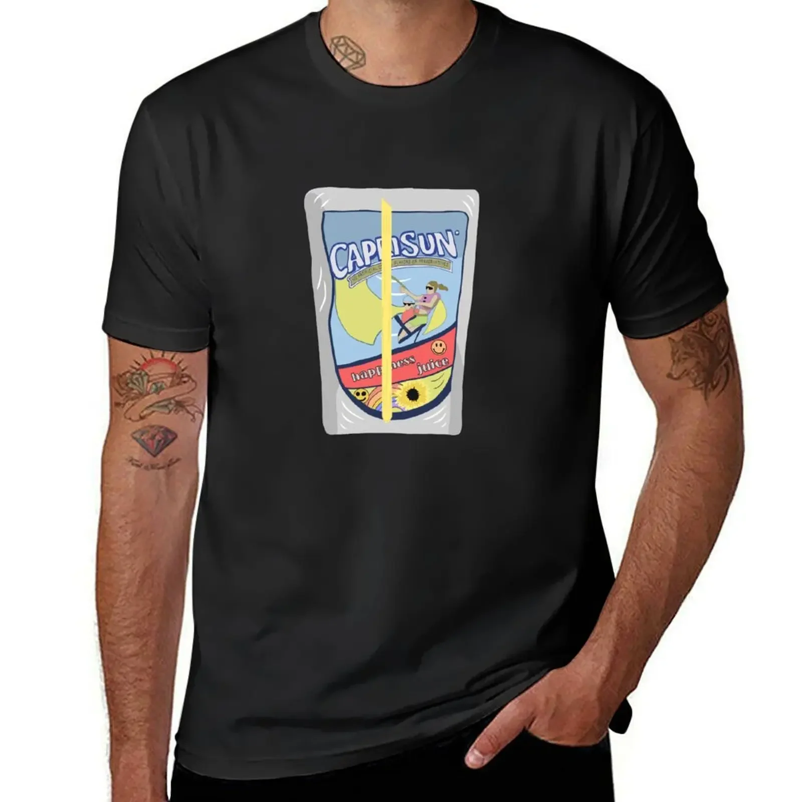 cute capri sun T-Shirt graphic t shirt vintage plus size clothes mens tall t shirts