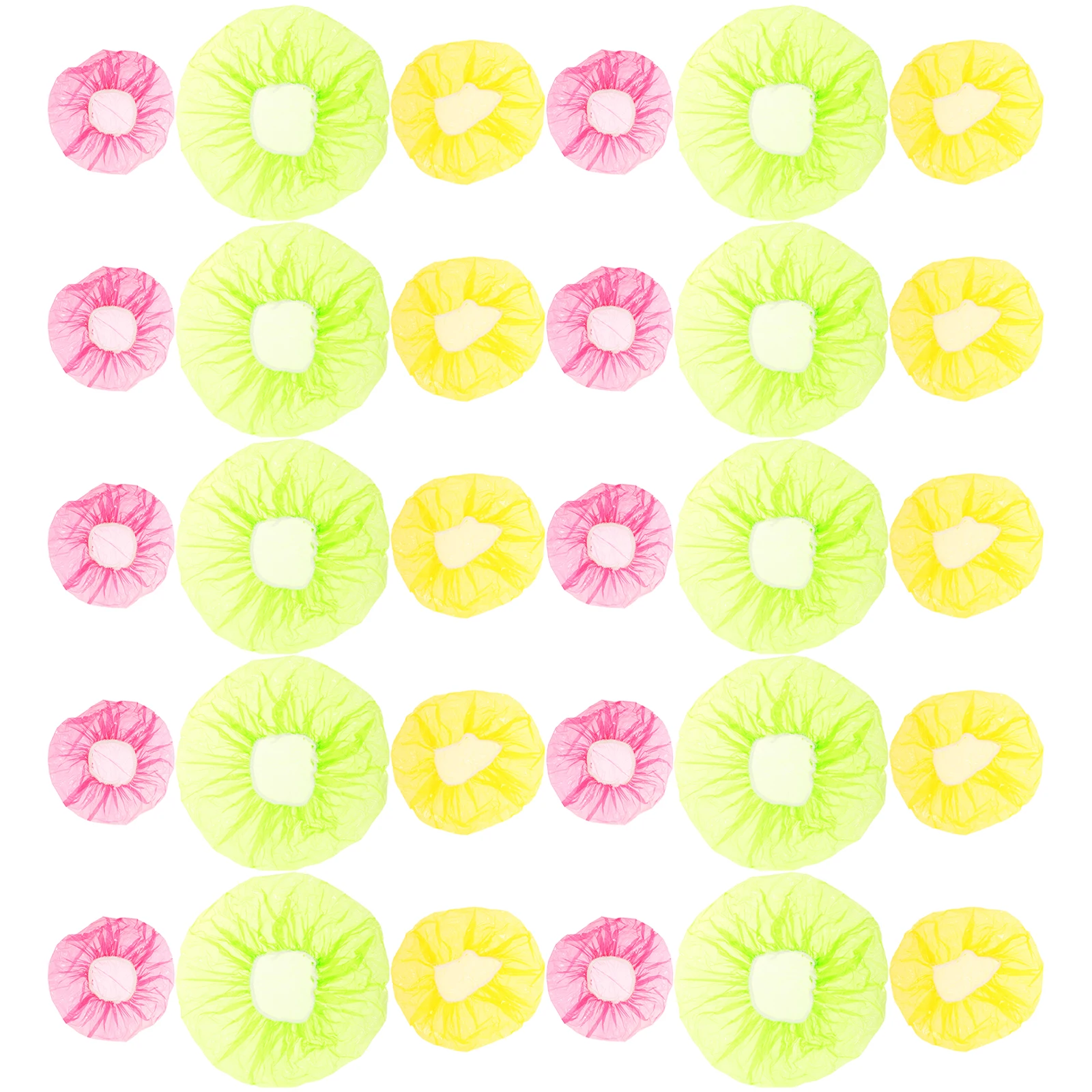 

60Pcs Elastic Bowl Covers Fresh Keeping Bags Airtight Food Storage Stretch Wrap for Kitchen Containers Fruits Vegetables