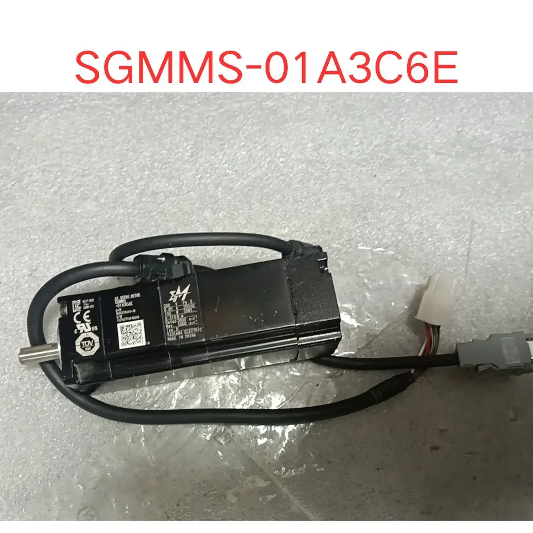 

used SGMMS-01A3C6E servo motor 100W test OK Fast shipping