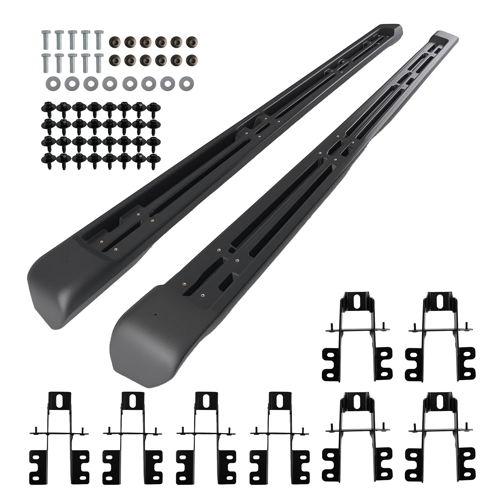 

Боковые ступеньки Nerf Bar для Jeep Gladiator JT 2020-2023 гг., черная подножка