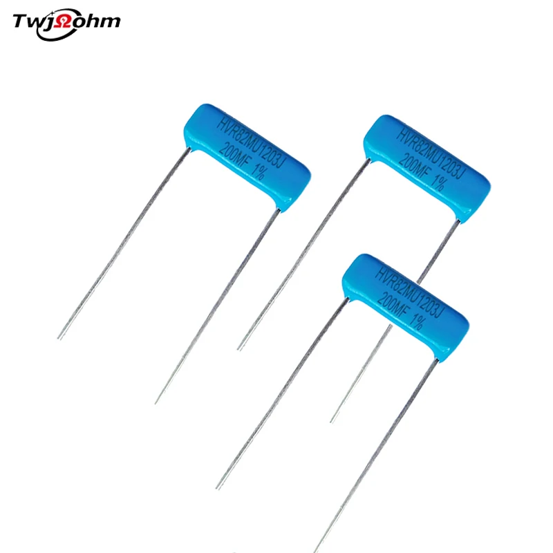 Resistor cerâmico de filme espesso, esmalte de vidro não indutivo, resistor de alta tensão, HVR82MU1203J, 100 MF680M1G200MF, 5pcs