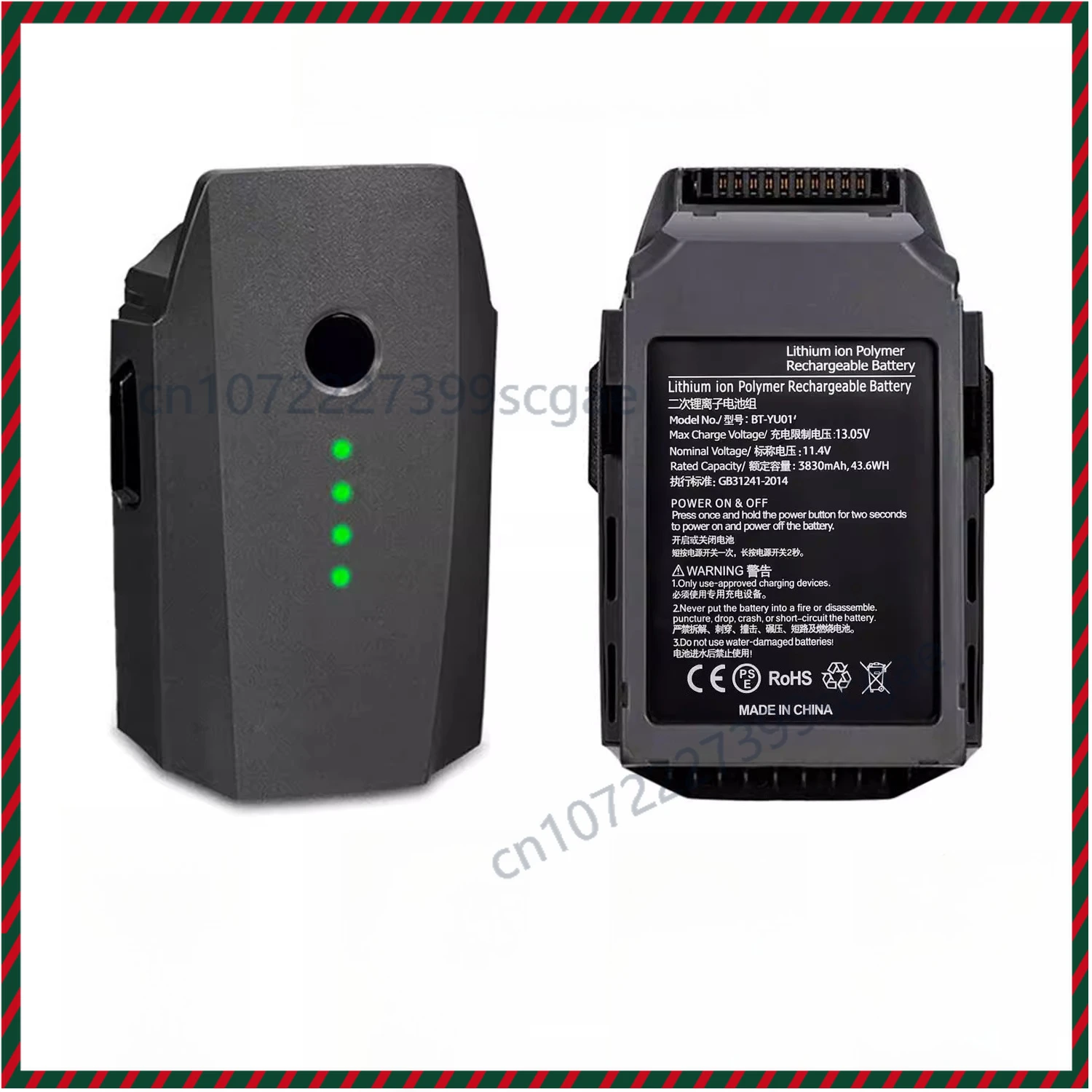 1pcs For dji mavic pro battery mavic pro first generation platinum/first snow version replacement 3830mah