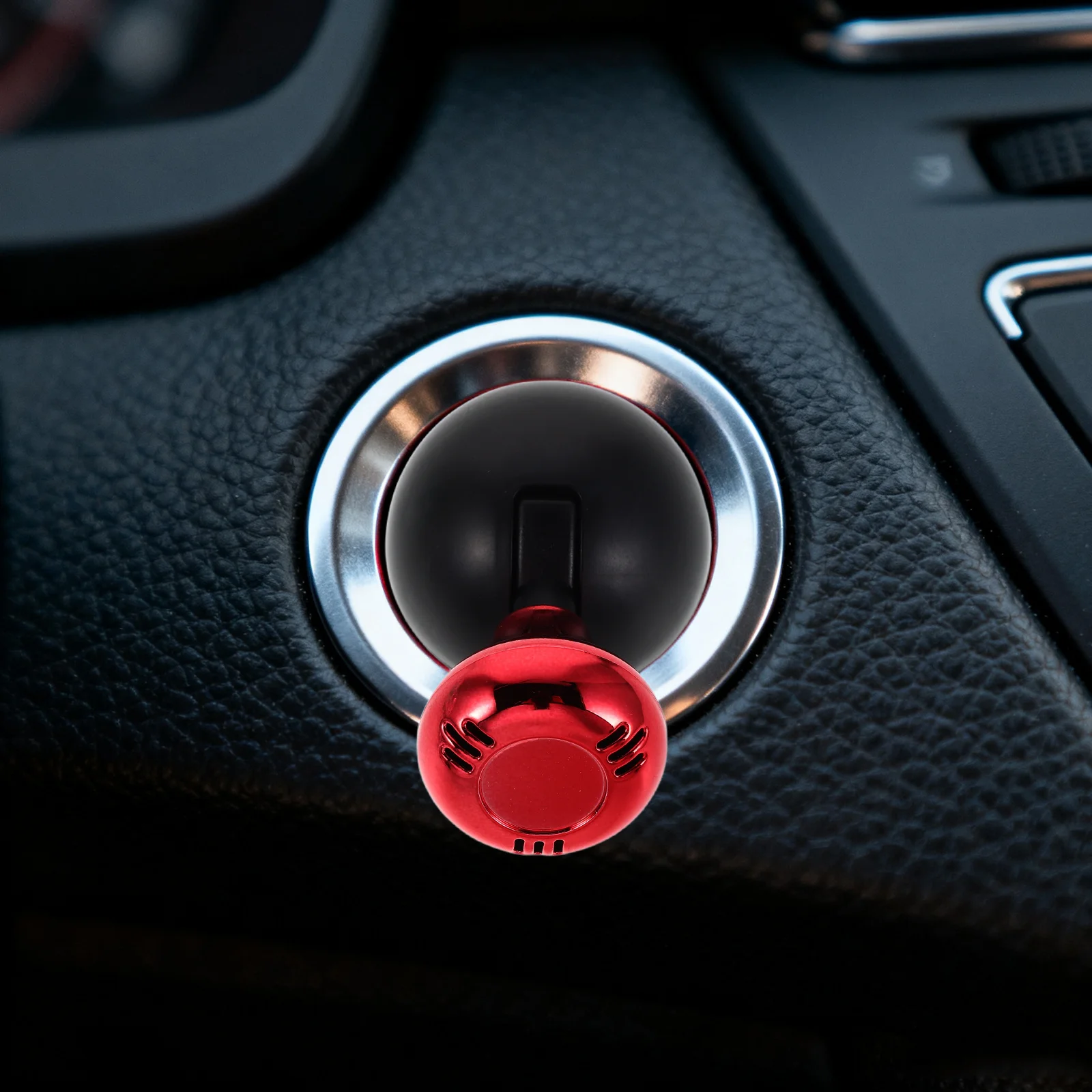 

Car Joystick Push Start Button Cover Stop Ignition Accessory Interior Decorations Joystick Car Start Button