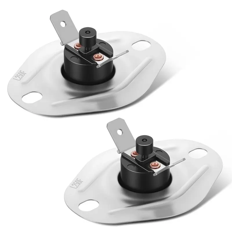

AS60-Furnace Flame Rollout Limit Switch 2 Pcs For Carrier Bryant Payne For HH18HA452 L250 Models