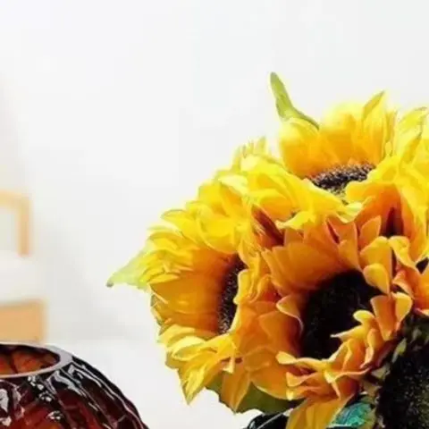 Simulated Cactus Green Glass Vase Hydroponic Flower Pots Decorative Flowers Arrangement Desk Decoration Cactus Shape Vases