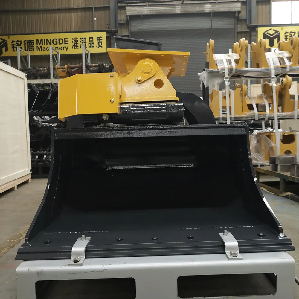 

MONDE Excavator Rotating Tilt Bucket Mud Soil Bucket Suitability Excavator