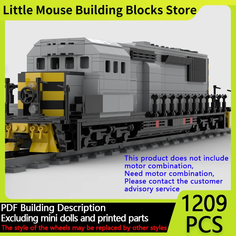 

City Car Model MOC Building Bricks Popular Movie AWVR 7375 Train Modular Technology Gifts Holiday Assemble Children Toys Suit