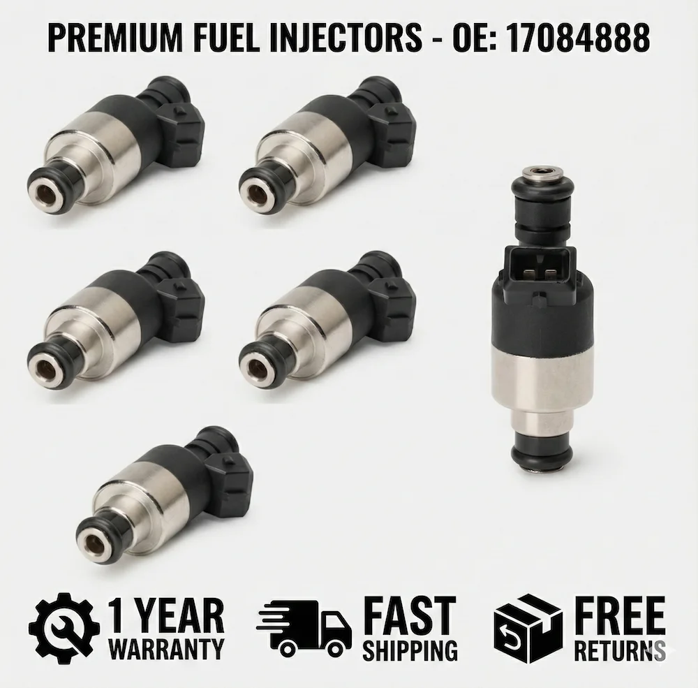 

6Pcs 100% Brand New Fuel Injectors For Chevy Camaro Firebird 3.1L 2.8L V6 17084888 17122105 17089569 Nozzle Set