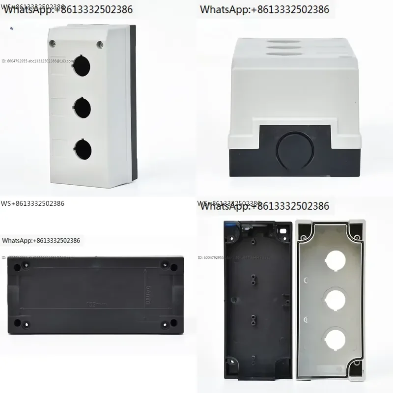 3-hole button box TN2-B3 waterproof button box 22 PCT 3-hole button box