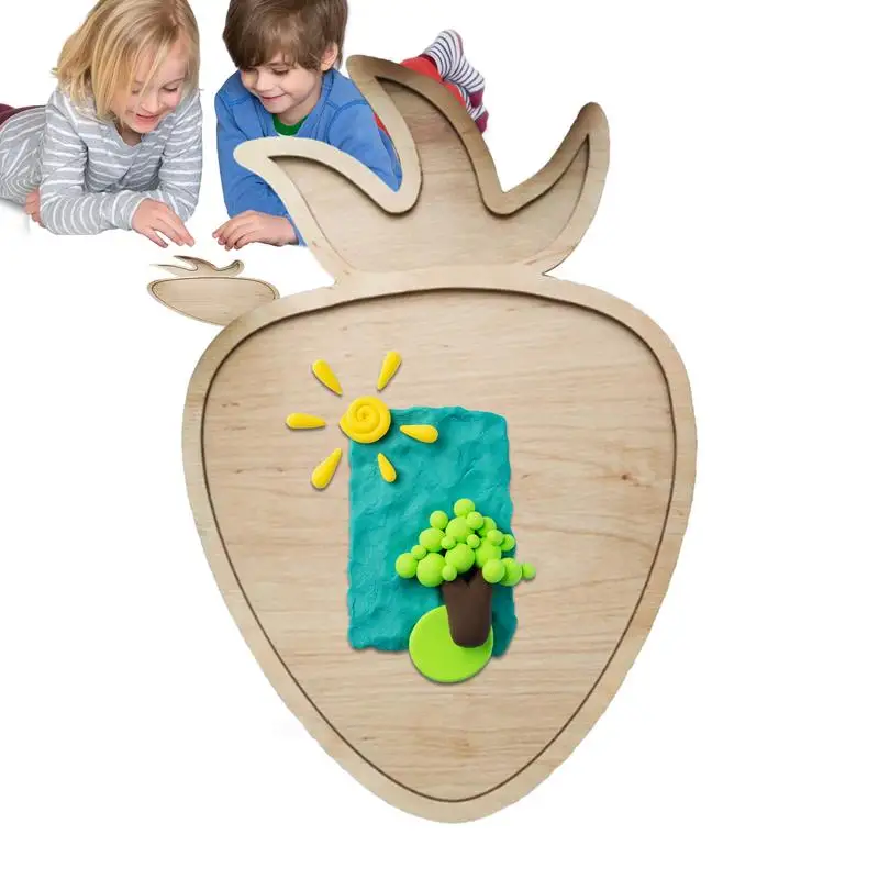 

Montessori Sand Tray Wooden Unique Pattern Preschool Sorting Tray Educational Toys Teaching Aids Funny Toys For Children Girls