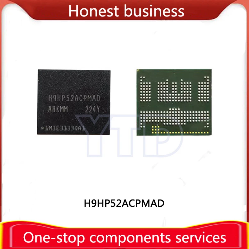 H9HP52ACPMADAR-KMM 64GB+32 100% Quality EMCP 64G+32 BGA254 Chip Mobile Phone Hard Disk Memory Computer Storage H9HP52ACPMAD KMM