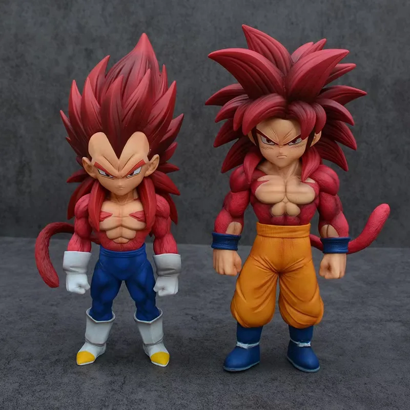 Nueva Figura de Acción Coleccionable Dragon Ball Super Saiyan Son Goku SSJ4 y Vegeta 2026 - Estatua de PVC, Modelo de Juguete, Regalo