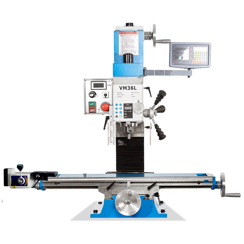 New Vm36l Brushless Mute Drilling and Milling Machine Household Continuously Variable Speed Desk-Type Milling