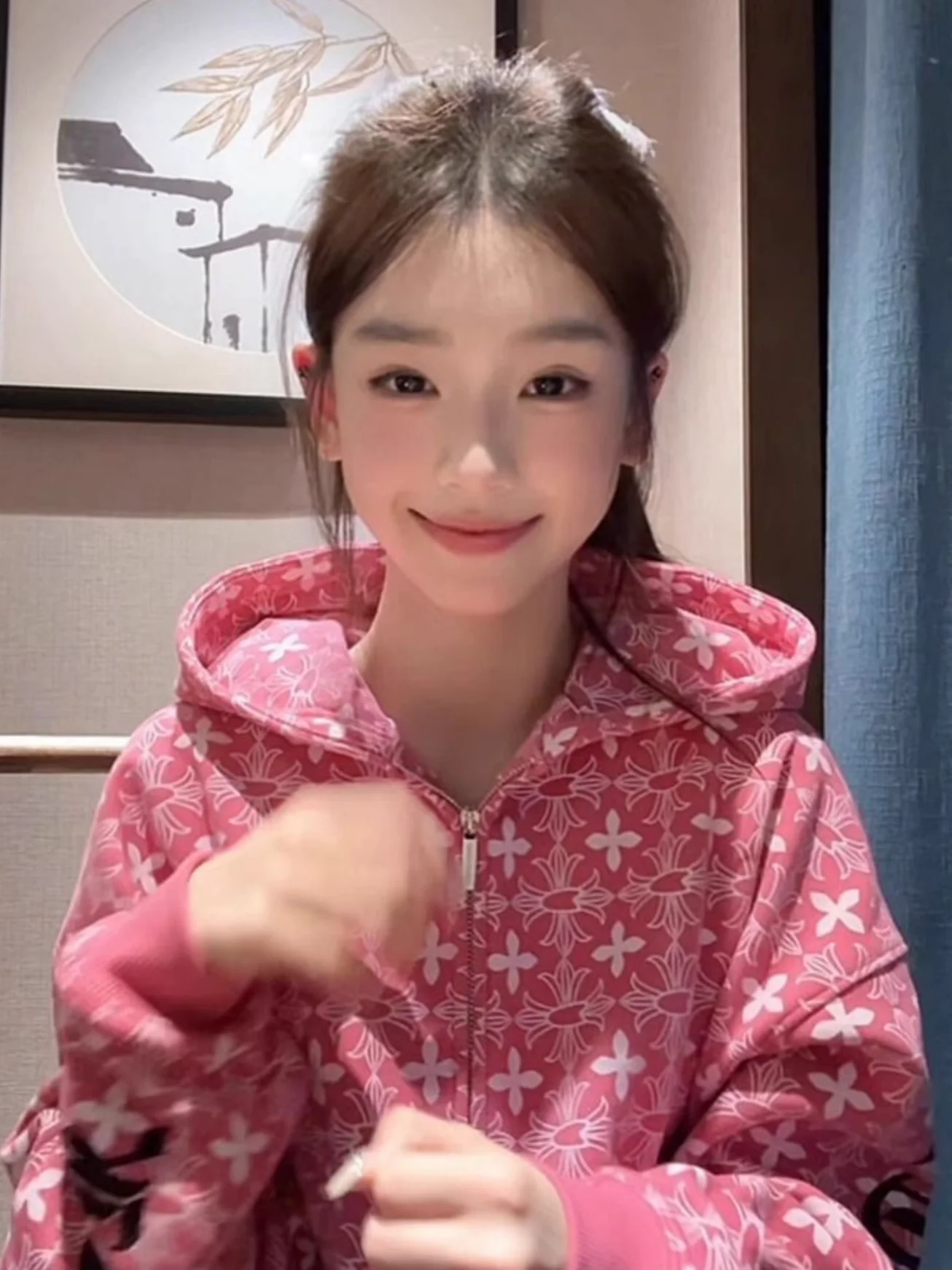 

Женская толстовка-кардиган на молнии больших размеров (до 300 фунтов), осенне-зимняя, свободного кроя, в уличном стиле, брендовая