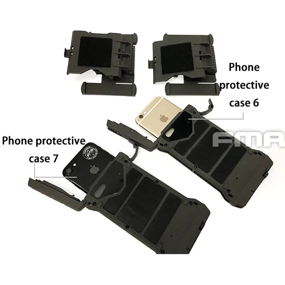 New FMA Molle Mobile Pouch Outdoor Hunting Vest Style Mobile Phone Case for iPhone. 6/6S/7