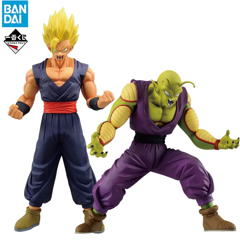 In Stock BANDAI Ichiban KUJI ULTRA Dragon Ball Z Son Gohan Piccolo Cell Goku Trunks Vegeta Buu Anime Action Figures Model Toy