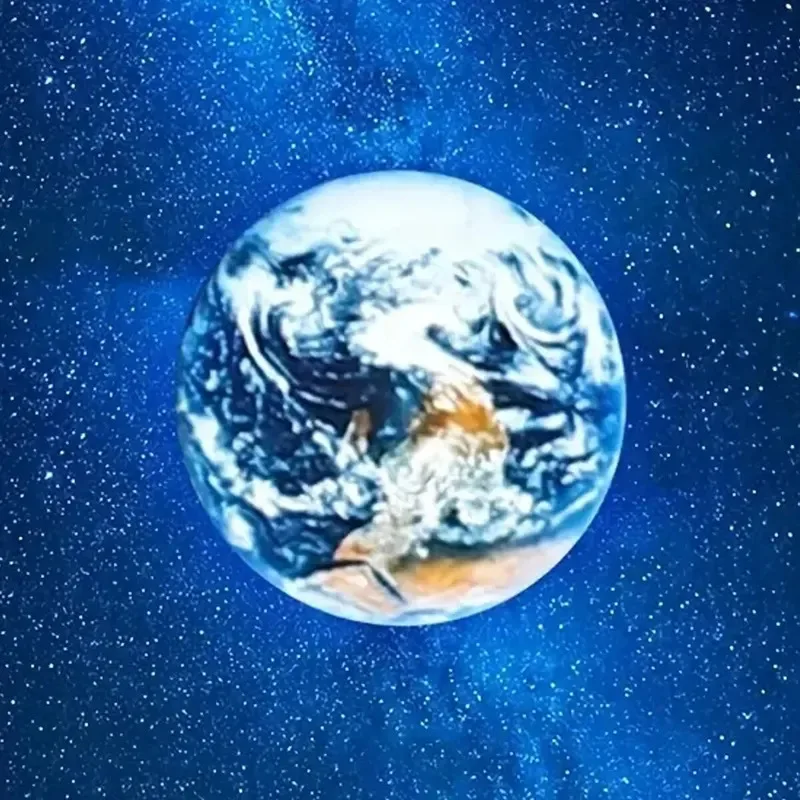 New USB Ceiling Moon Earth Projection Atmosphere Light Starry Sky Lamp Night Light Romantic Bedroom Decoration Galaxy Projector