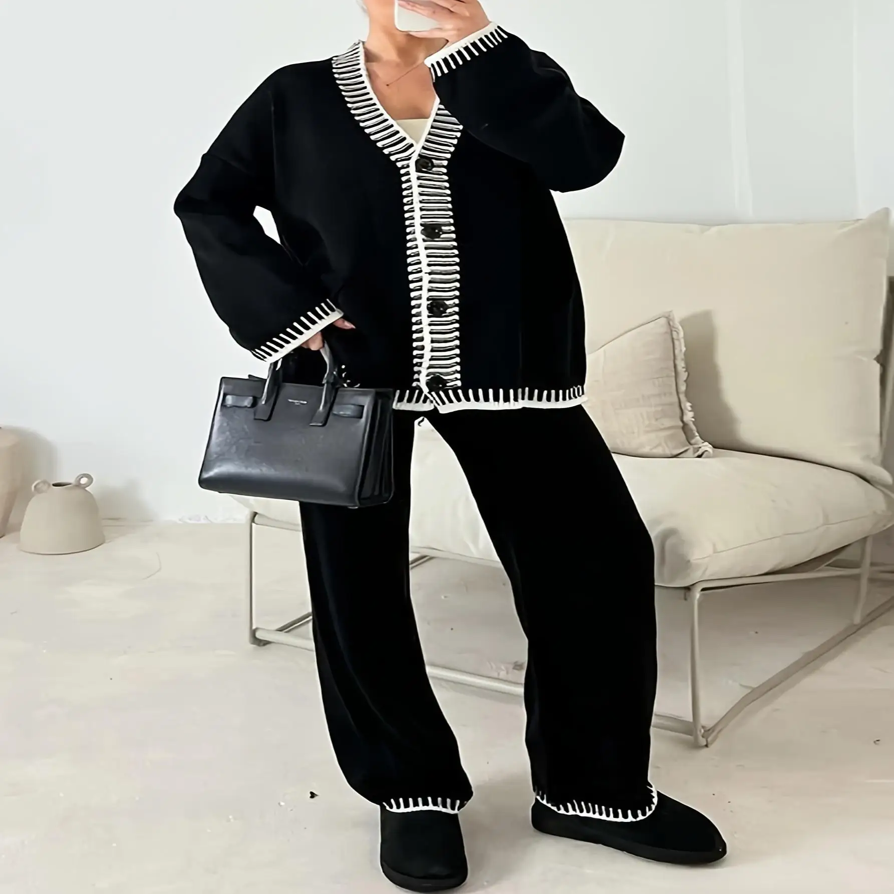 new-knitted-button-two-piece-set-single-button-knitwear-spring-2026-collection-elegant-versatile-two-piece-ensemble