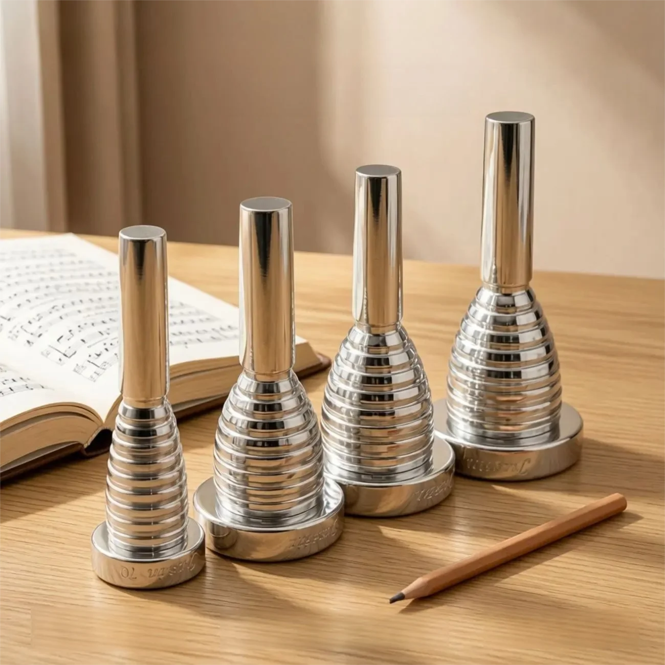 New Spiral-Wrapped Mouthpieces for Trumpet Trombone Euphonium - Music Instrument Accessories