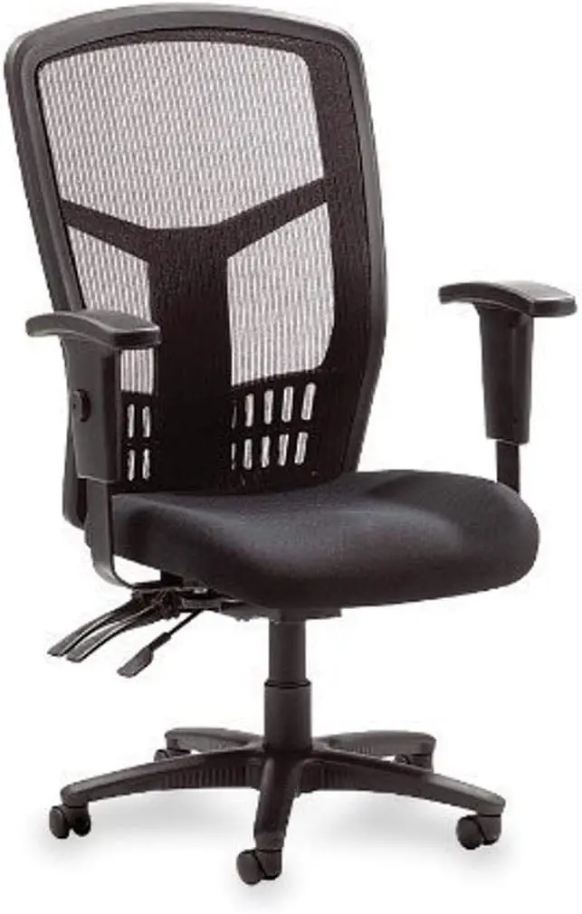 

ErgoMesh High-Back Executive Office Chair - Adjustable Seat & Back Angles, Customizable Arm Height & Width, Breathable Mesh