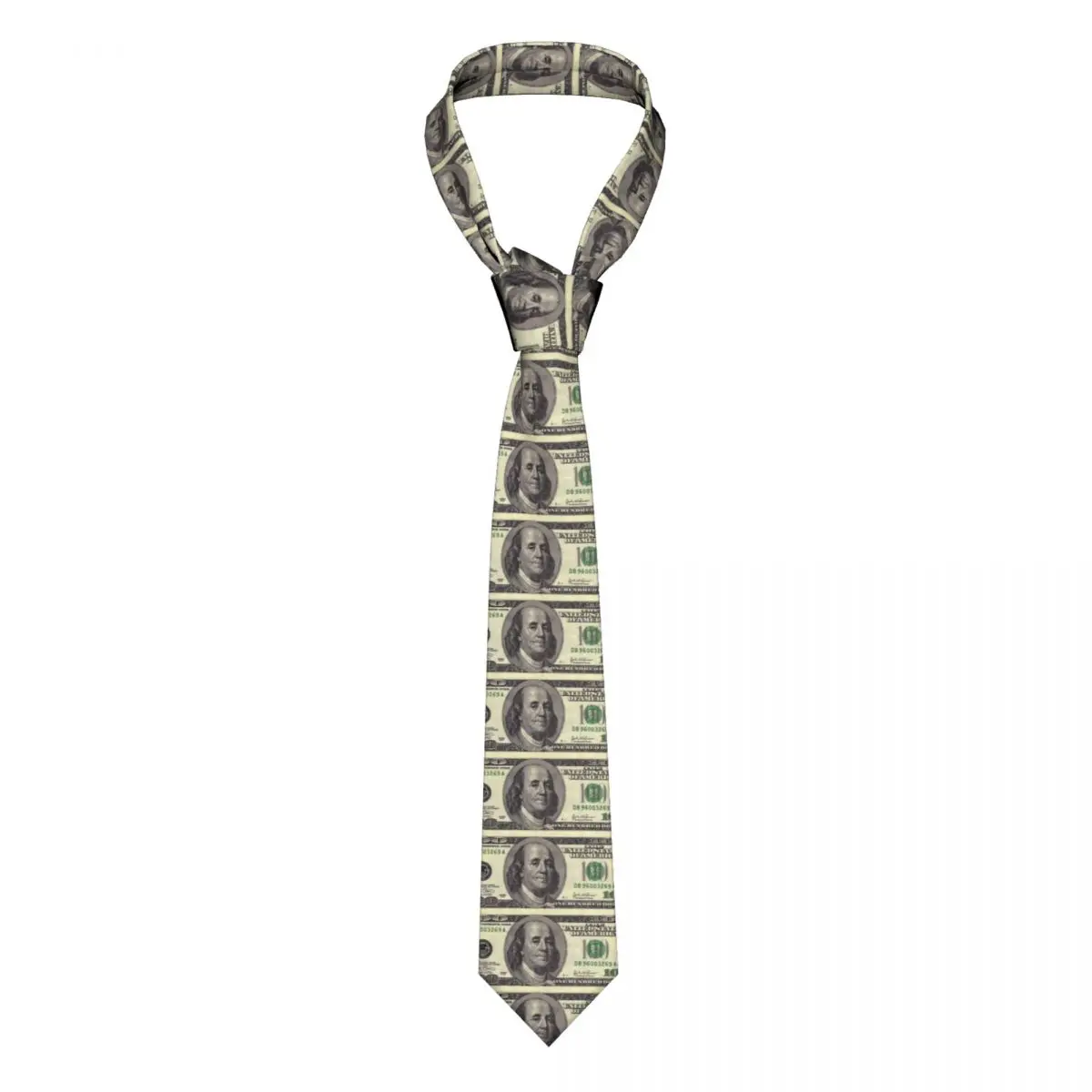 

Usa Dollar Money Men Women Neckties Casual Polyester 8 cm Wide Neck Tie for Men Shirt Accessories Gravatas Cosplay Props