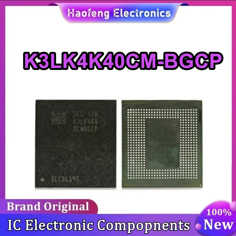 K3LK4K40CM-BGCP 12GB 6400Mbps LPDDR5 496 Ball IC RAM New Original in stock