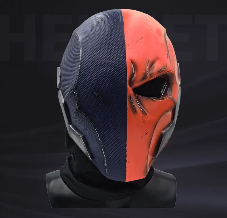 

Anime Star Wars Cosplay Mandalorian Deathstroke Masks PVC Helmet Halloween Party For Adults