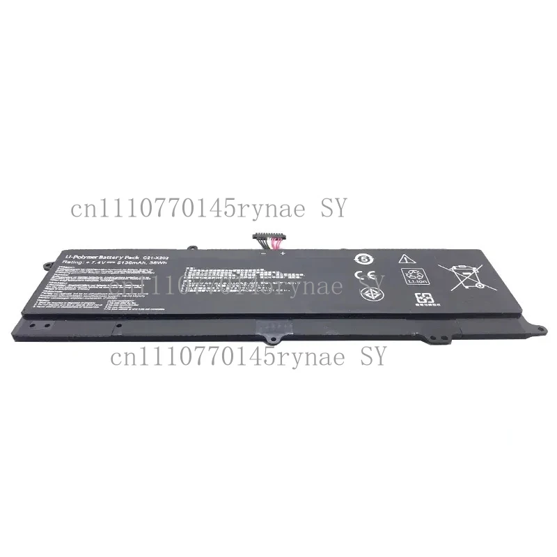 5136mAh C21-X202 Notebook Battery For ASUS S200 S200E X201 X201E X202 X202E VivoBook S200E-CT209H S200E-CT182H S200E-CT1