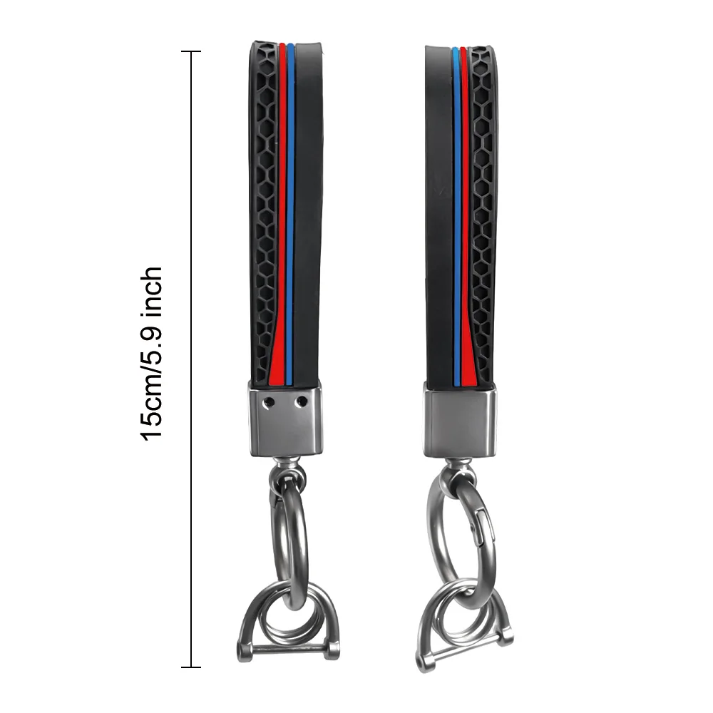 Silicone Remote Car Keychain Holder Key Case Cover for BMW F48 F46 F10 F20 F30 X1 X2 X3 X4 X5 X6 Z4 1 2 3 4 5 6 7 Serie 7 Wallet view 6
