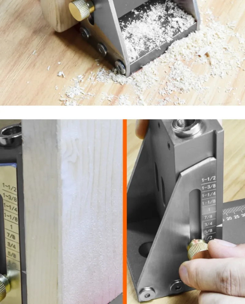 Suitable for woodworking planer locator, planer pocket hole fixture kit