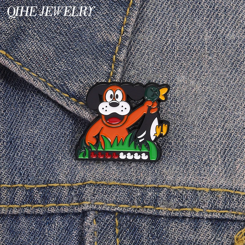 Funny Duck Enamel P…