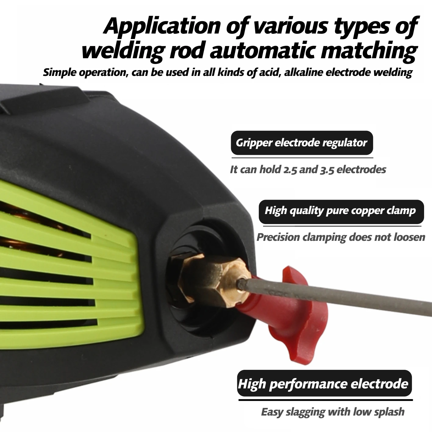 RR with current display 4600W handheld portable small welding machine 2.5/3.2 electrode micro inverter welding machine