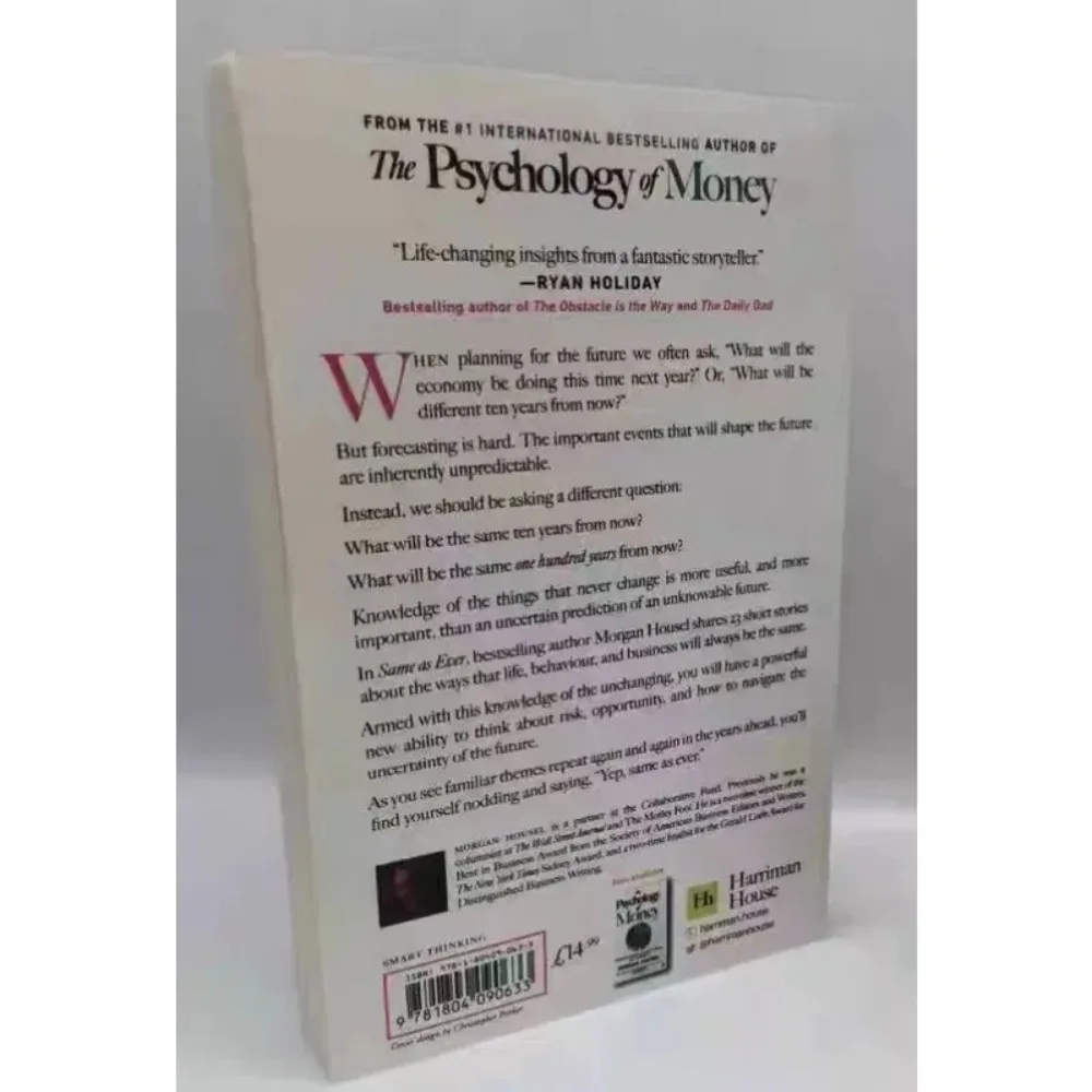 بقلم مورغان هاوسل علم النقود ونفس الكتاب على الإطلاق باللغة الإنجليزية ذات الغلاف الورقي #2