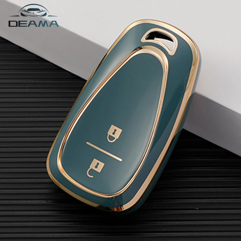 For Chevrolet Chevy Camaro Cruze Malibu Sonic Volt Tracker Spark Bolt Trax Keyless TPU Car Remote Key Case Cover Shell Fob