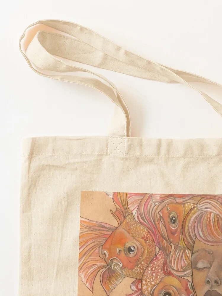 Nereid; The Black Goddess Series Tote Bag Canvas stote bag Handbags Canvas bag Reusable bags