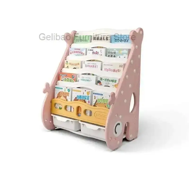 رف الطالب البسيط مكتب تخزين رفوف الكتب سطح المكتب الأطفال رفوف المنزل Meuble Enfant Rangement عنبر التخزين