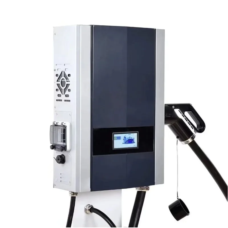 20KW GBT DC EV Charger Pile Outdoor 4G 3 Phase 20KW LCD Level 3 GBT Wall Mounted OCPP DC Commercial EV Charging Station with APP