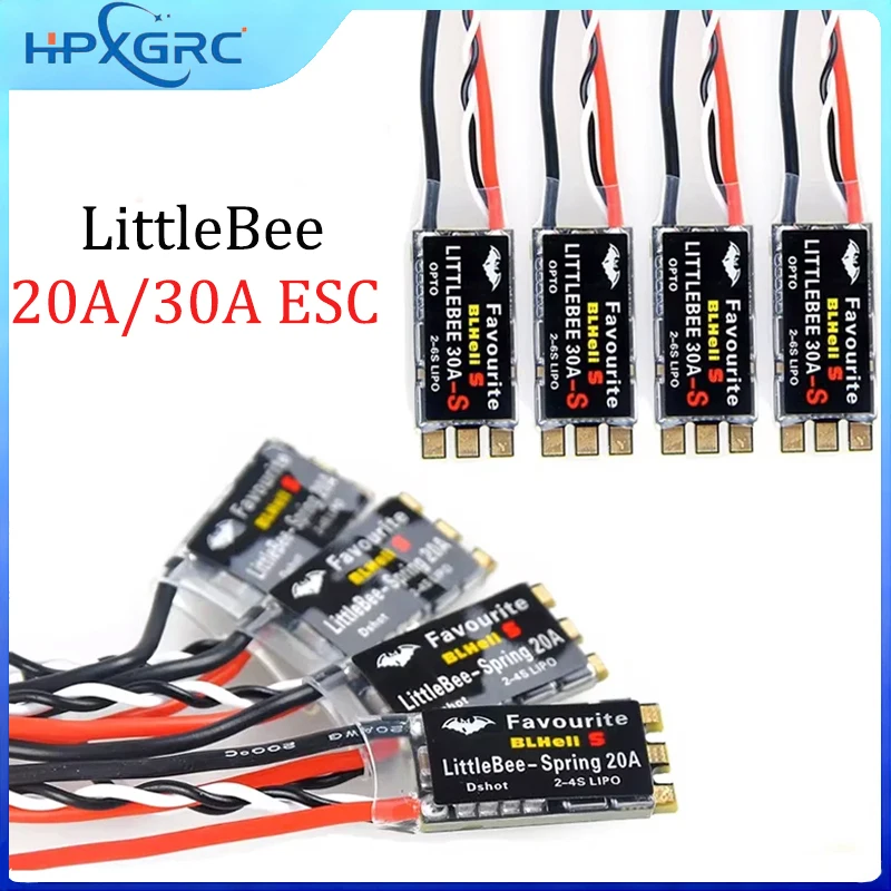 FVT LITTLEBEE BLHeli-s Brushless ESC 20A/30A Supports MultiS