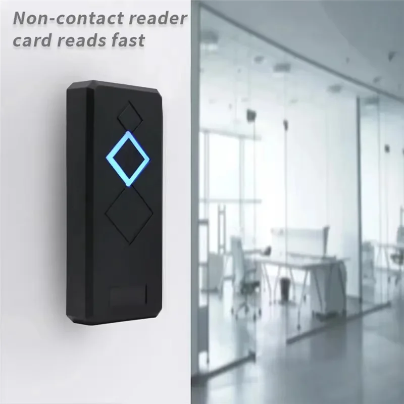 RFID Smart Door Reader IC Card 13.56Mhz Waterproof IP68 Support NFC Wall Mounted Access Control Card Reader