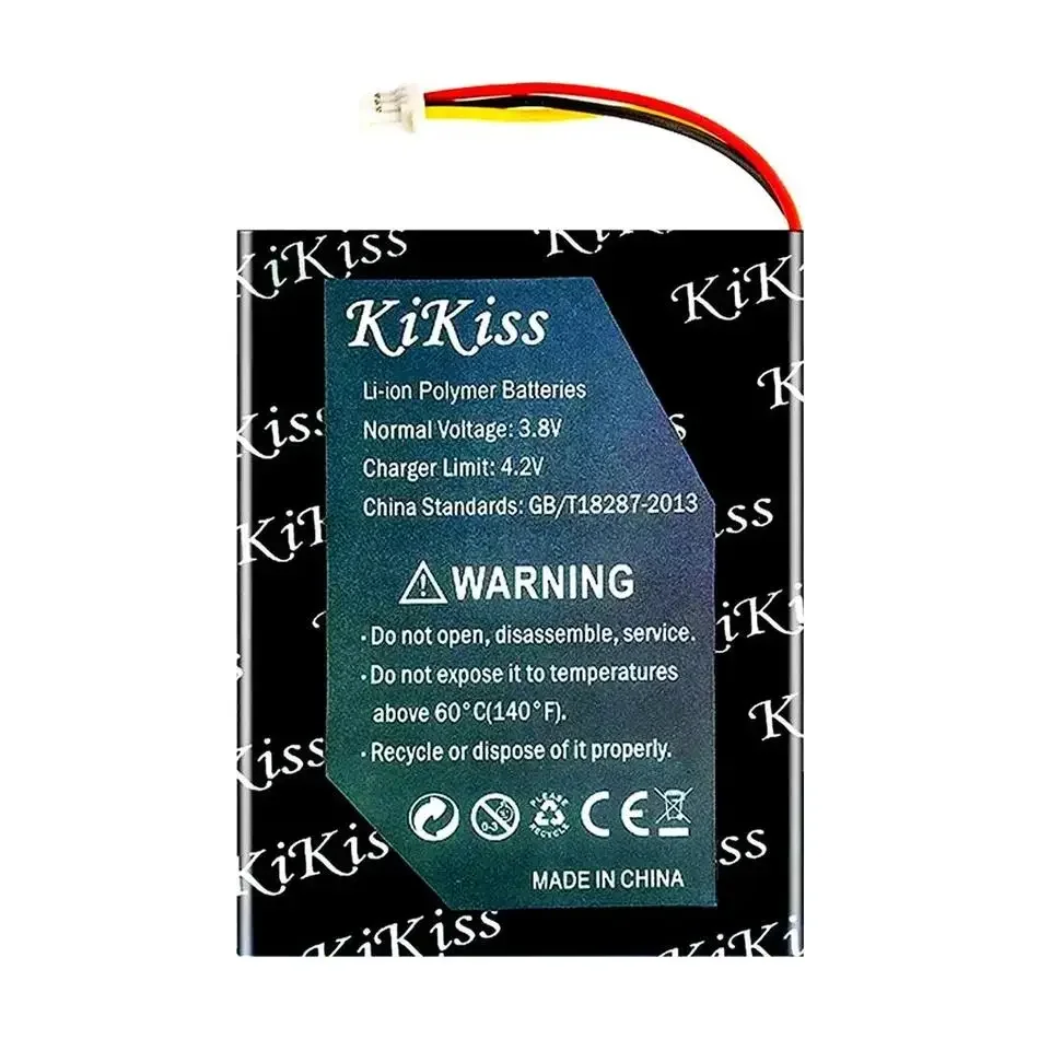 KiKiss Battery For Garmin Nuvi 40 40LM 52 52LM 56LMT 66LM 68LMT batteria,361-00056-05 361-00056-11,1600mAh