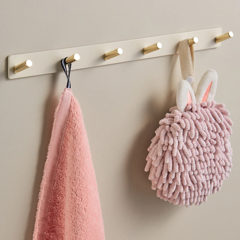 Clothes Hook-Door Back Wall Bathroom Long Strip Hanging Solution Without Drilling Entryway Organizer Seamless Mount