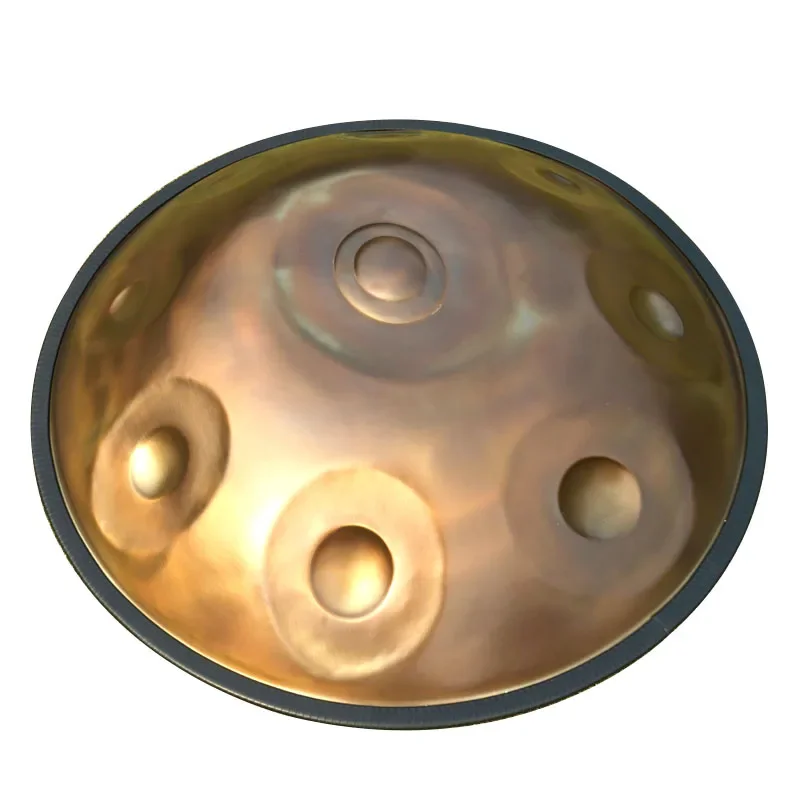 

China Manufacturer New Steel Material Tongue Drum 9 Notes D Kurd Handpan