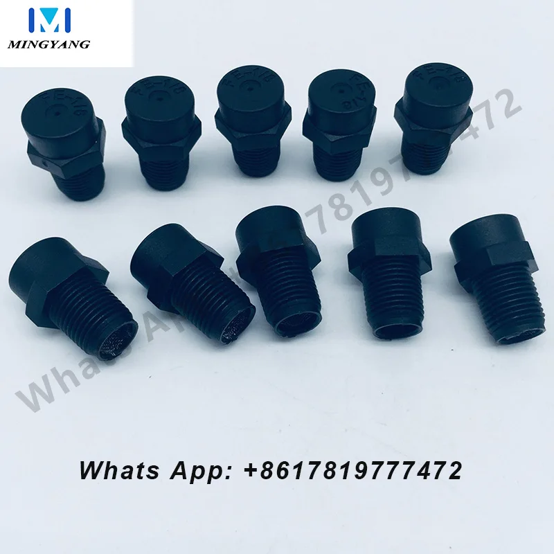 

(10Pieces)1/8 50Micron 10um Low Pressure Plastic Fog Misting Fogger Nozzles Fog Spray Nozzle Pgr Fine Misting Nozzle