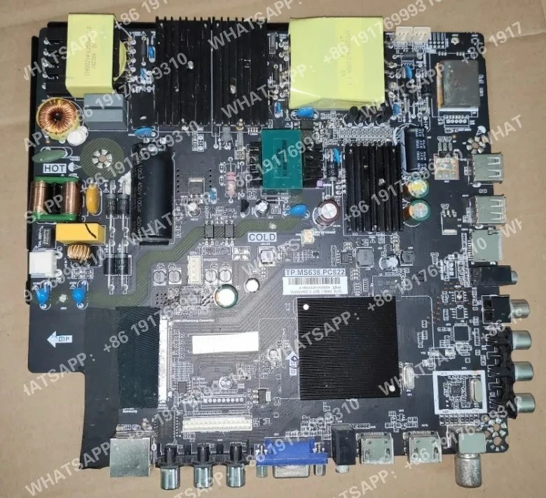 TP.MS638.PC822  Dual core 4K network WiFi TV motherboard    Compatible with various 4K screens  WORKING GOOD