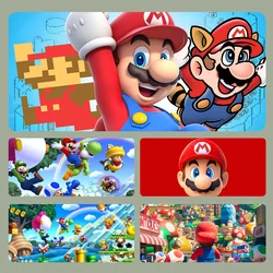 Anime Game S-Super Mario Bros Mousepad Large Gaming Mouse Pad LockEdge addensato tastiera del Computer Table Desk Mat