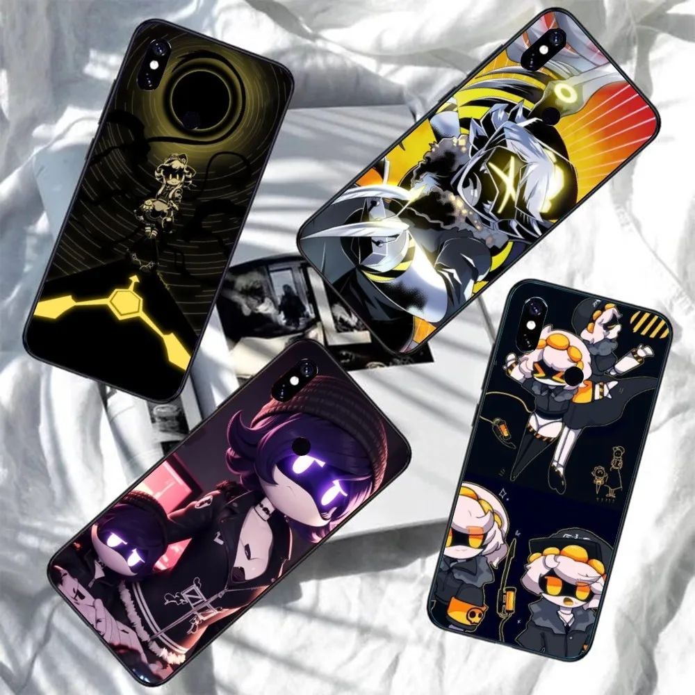 Murder Drones Mobile Cell Phone Case for Xiaomi Redmi Note 12 11 10 9T 8 7 Pro 9 9A 9C 8 Black Soft Phone Cover Funda